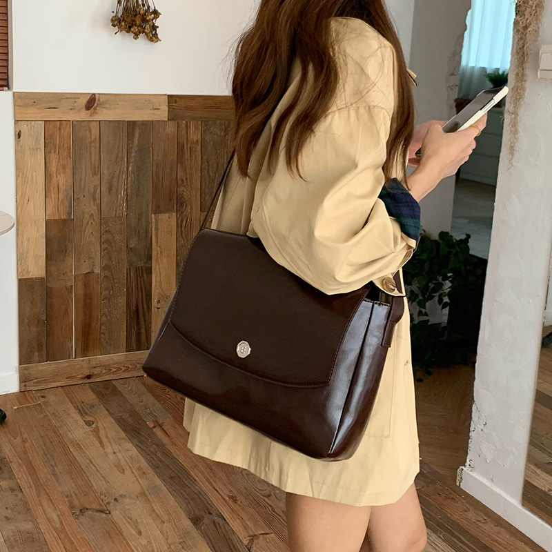 Luxury Bags Collection - CGCBAG винтажная вместительная сумка-мессенджер, женская простая