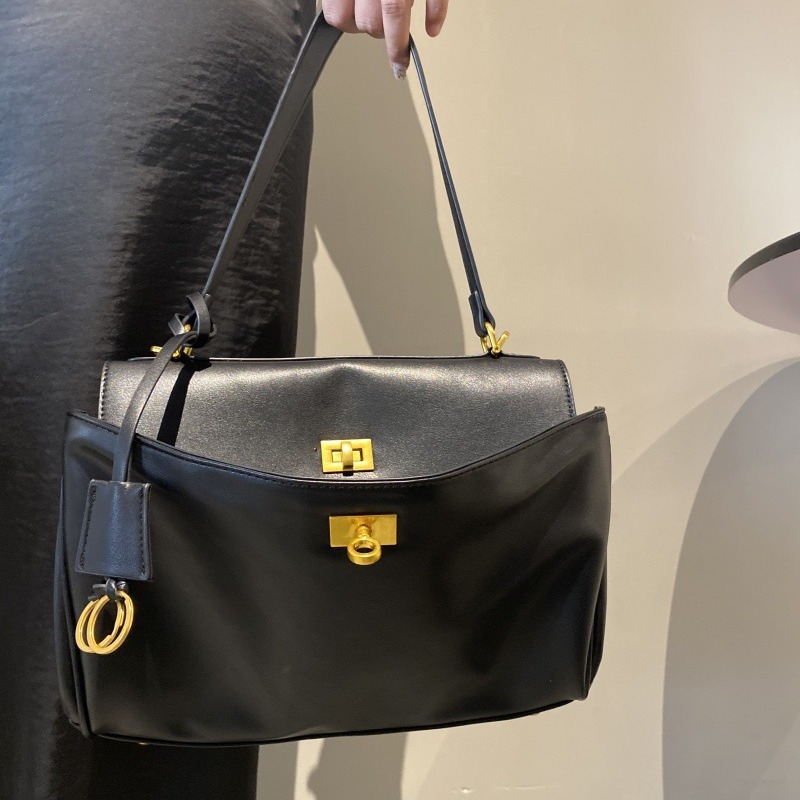 Luxury Bags Collection - Женская сумка-тоут из спилка крупного рогатого