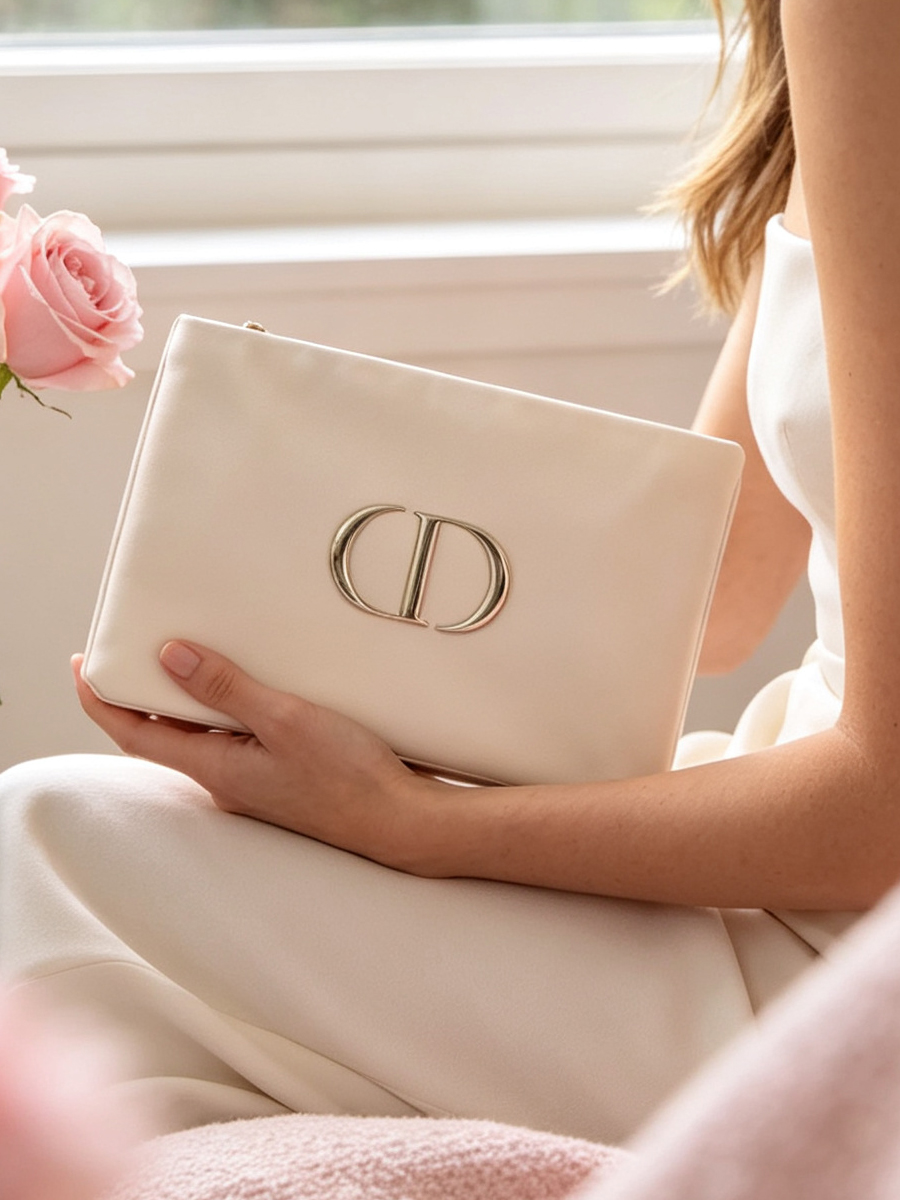 Косметичка DIOR Pink, модная и – обзор и цена Luxury Zipper Bags
