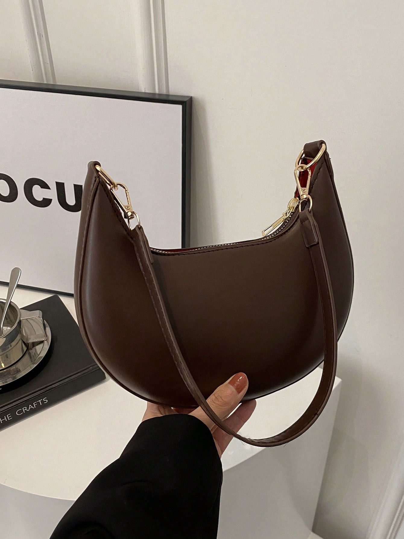 SHEIN MOD 1 шт. Кофейно-коричн – обзор и цена Luxury Bags Quiet